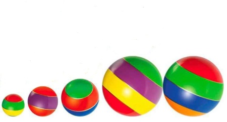 Купить Мячи резиновые (комплект из 5 мячей различного диаметра) в Кодинске 