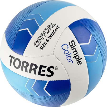 Купить Мяч волейбольный Torres Simple Color любительский р.5 в Кодинске 